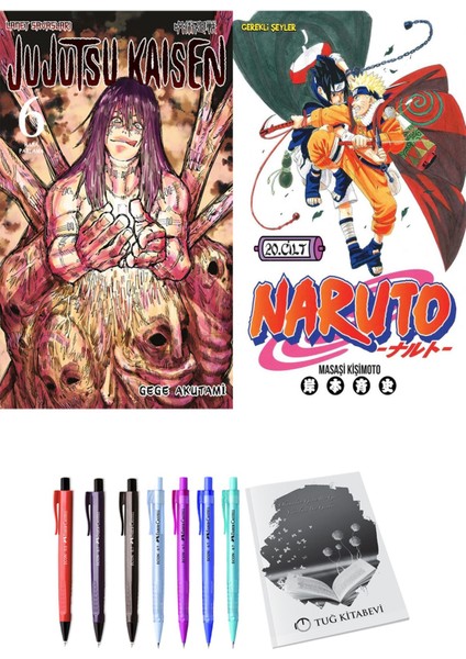 Jujutsu Kaisen 6 ve Naruto 20 (2li Set)