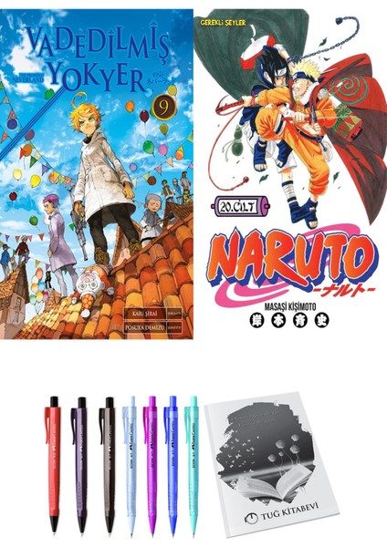 Vadedilmiş Yokyer 9 ve Naruto 20 (2li Set)