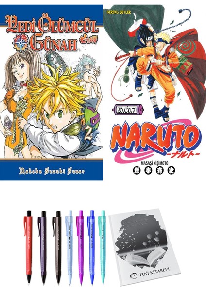 Yedi Ölümcül Günah 2 ve Naruto 20 (2li Set)