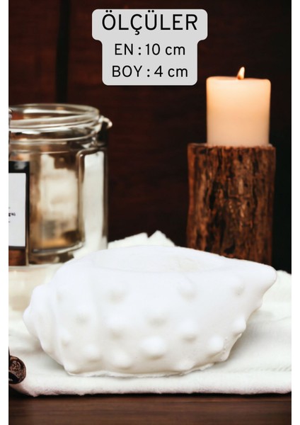 Şamdan Mumluk Dekoratif Mumluk Beyaz Renk Tealight Mumluk Model 32