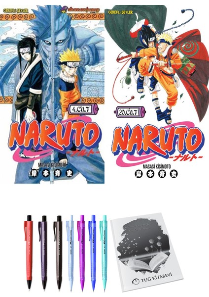 Naruto 4 ve Naruto 20 (2li Set)