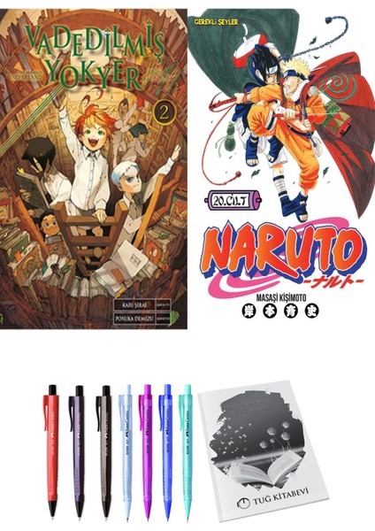 Vadedilmiş Yokyer 2 ve Naruto 20 (2li Set)