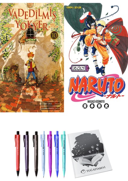 Vadedilmiş Yokyer 10 ve Naruto 20 (2li Set)