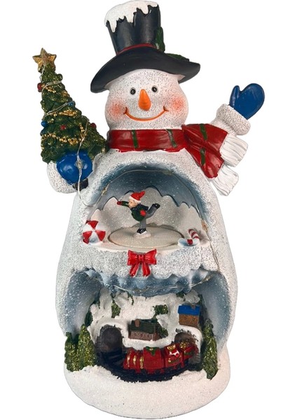 Dekoratif Yılbaşı Süsü Kardon Adam LLM-HDY0042