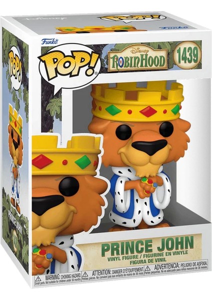 Nessiworld Funko Pop Disney: Robin Hood - Prince John fiyatları