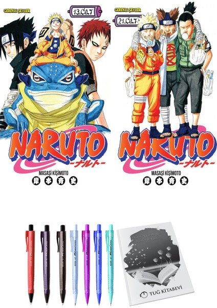 Naruto 13 ve Naruto 21 (2li Set)
