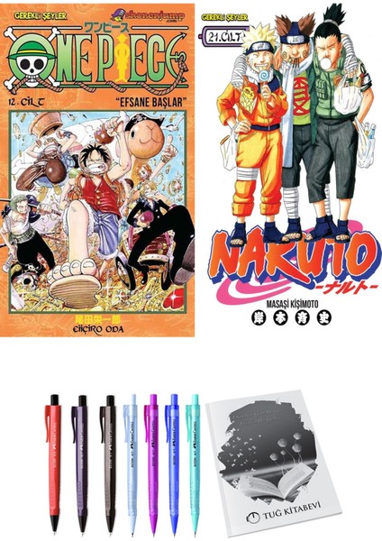 One Piece 12 ve Naruto 21 (2li Set)