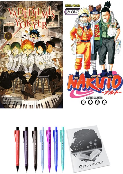 Vadedilmiş Yokyer 7 ve Naruto 21 (2li Set)