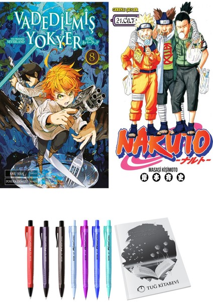 Vadedilmiş Yokyer 8 ve Naruto 21 (2li Set)