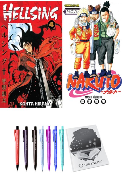 Hellsing 4 ve Naruto 21 (2li Set)