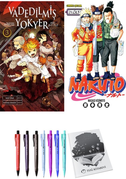 Vadedilmiş Yokyer 3 ve Naruto 21 (2li Set)