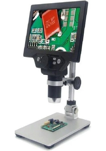 Cms-71 LCD Ekranlı Mikroskop 7 Inch 12MP Masa Tipi 1200X Büyütme