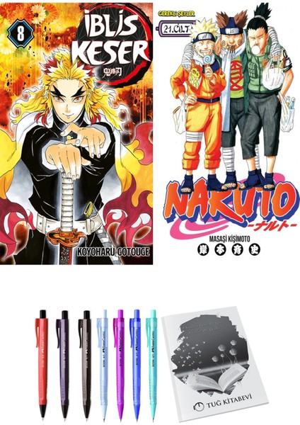 Iblis Keser 8 ve Naruto 21 (2li Set)