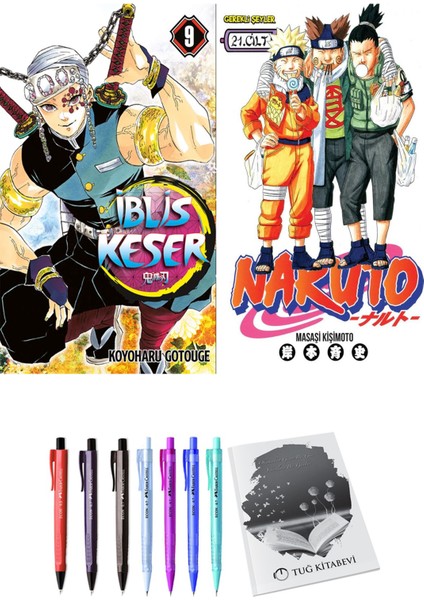 Iblis Keser 9 ve Naruto 21 (2li Set)