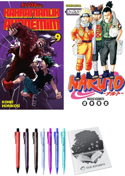 Kahramanlık Akademim 9 ve Naruto 21 (2li Set)