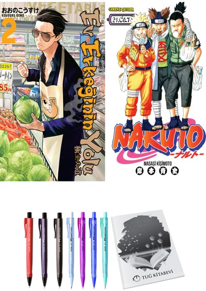 Ev Erkeğinin Yolu 2 ve Naruto 21 (2li Set)