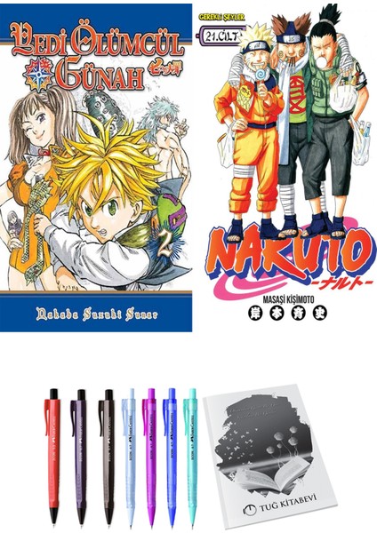 Yedi Ölümcül Günah 2 ve Naruto 21 (2li Set)