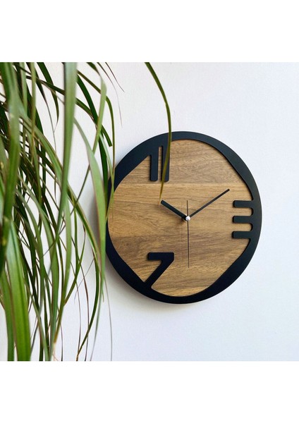 Ahşap Lazer Kesim Modern Duvar Saati, Ahşap 4 mm Mdf Saat Duvar Saati indirimleri