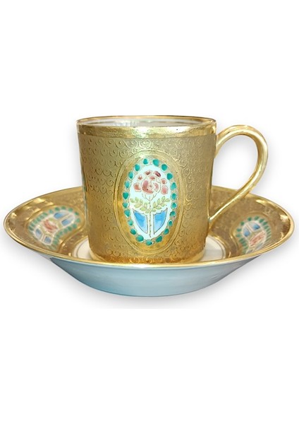 Gold Kahve Fincanı