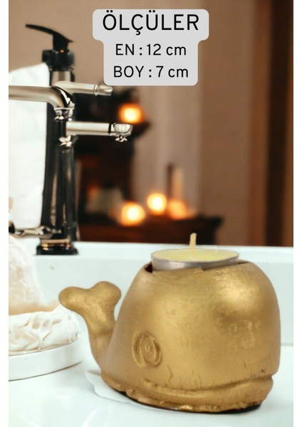 Şamdan Mumluk Dekoratif Mumluk Tealight Mumluk Model 6 Ikili Mumluk fırsatları