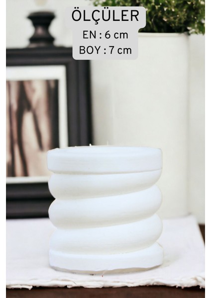 Şamdan Mumluk Dekoratif Mumluk Tealight Mumluk Model 27 Ikili Mumluk