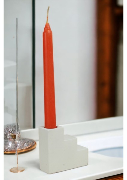Şamdan Mumluk Dekoratif Mumluk Tealight Mumluk Model 18 Ikili Mumluk
