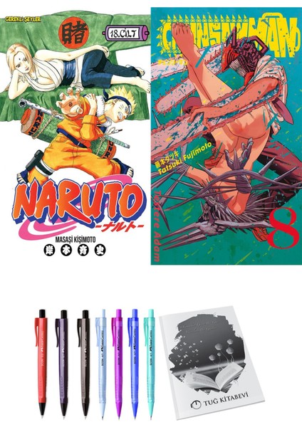 Naruto 18 ve Chainsawman 8 (2li Set)