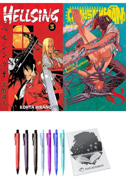 Hellsing 3 ve Chainsawman 8 (2li Set)