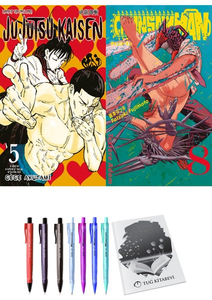 Jujutsu Kaisen 5 ve Chainsawman 8 (2li Set)