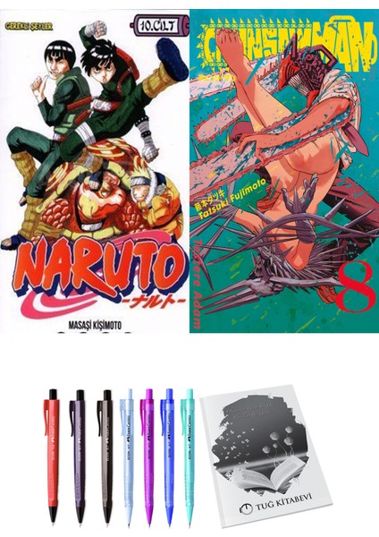 Naruto 10 ve Chainsawman 8 (2li Set)