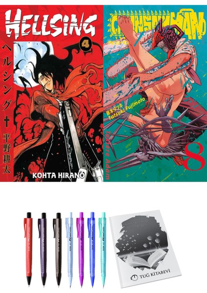 Hellsing 4 ve Chainsawman 8 (2li Set)