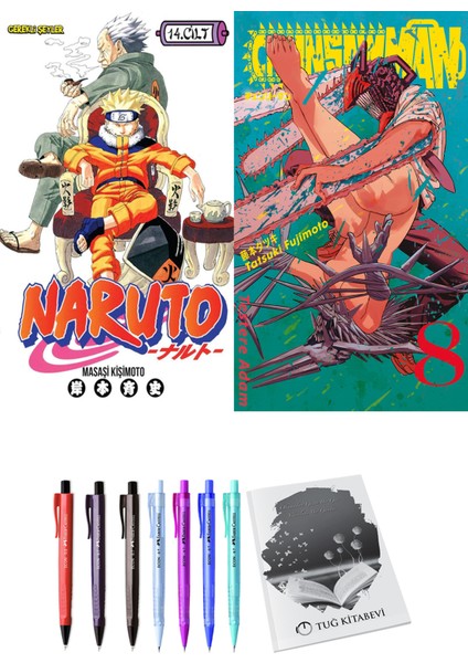 Naruto 14 ve Chainsawman 8 (2li Set)