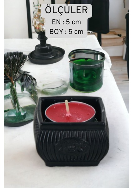 Şamdan Mumluk Dekoratif Mumluk Tealight Mumluk Model 28 Ikili Mumluk fiyatları