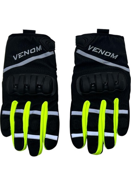 9010 Soft Shell Eldiven Florasan Sarı