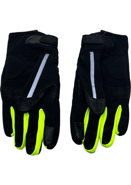 9010 Soft Shell Eldiven Florasan Sarı