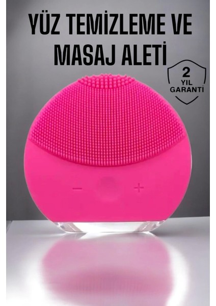 Profesyonel Yüz Temizleme Masaj Aleti Su Geçirmez, Kablosuz Şarj Özellikli Kolay Temizlenebilir