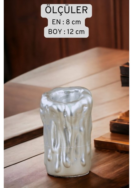 Şamdan Mumluk Dekoratif Mumluk Tealight Mumluk Model 29 Ikili Mumluk fiyatları