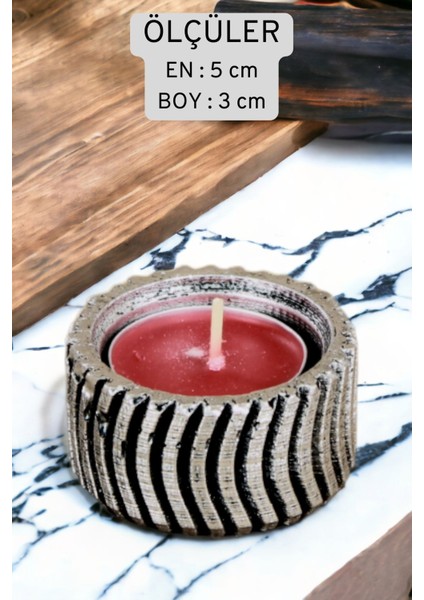 Şamdan Mumluk Dekoratif Mumluk Tealight Mumluk Model 26 Ikili Mumluk fiyatları