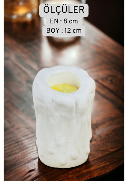 Şamdan Mumluk Dekoratif Mumluk Tealight Mumluk Model 29 Ikili Mumluk fiyatları