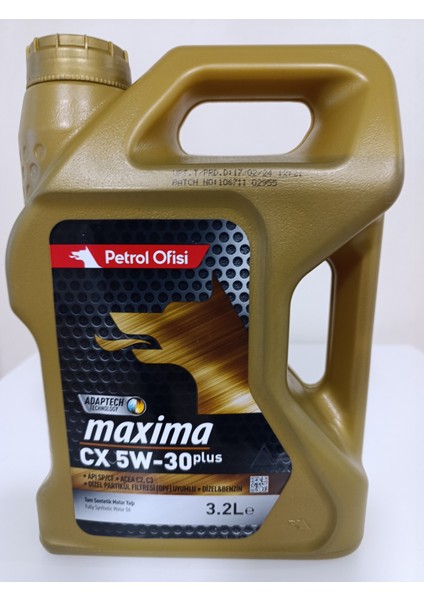 Cx 5-30 3,2 Lt Motor Yağı (2024ÜRETİM )