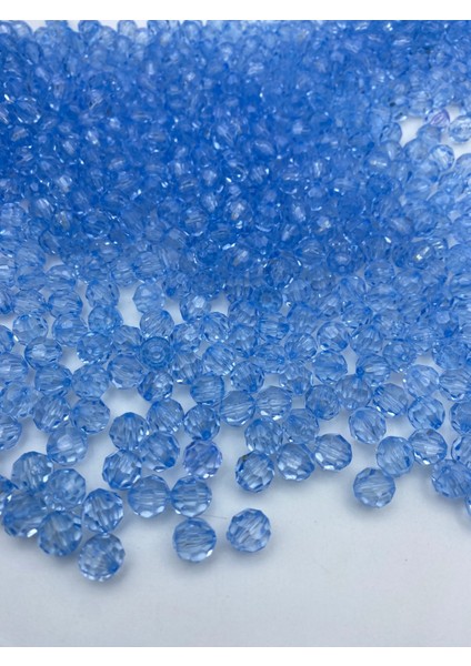 100GR 10MM Açık Mavi Petek Model Akrilik Boncuk,takı,çanta Yapım Boncuğu (100GR,~210 Adet) fiyatları
