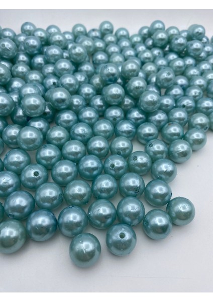 16MM Açık Mavi Renk Plastik Inci Boncuk, Çanta ve Takı Yapım Boncuğu (100 Gr,~43 Adet) fiyatları