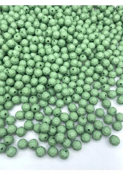 100GR Opak Petek Model Mint Yeşili, Su Yeşili 10MM Akrilik Boncuk ,çanta Yapım Boncuğu (~200 Adet) fiyatları
