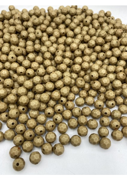 100GR Opak Petek Model Vizon / Açık Kahve Renk 10MM Akrilik Boncuk ,çanta Yapım Boncuğu (~200 Adet) modelleri