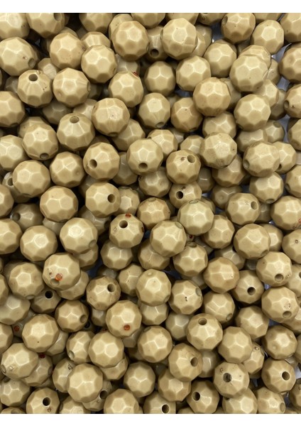 100GR Opak Petek Model Vizon / Açık Kahve Renk 10MM Akrilik Boncuk ,çanta Yapım Boncuğu (~200 Adet) fırsatları