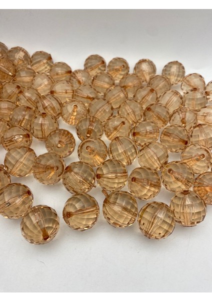 22MM Vizon Renk Dünya Model Akrilik Boncuk,takı, Çanta Yapım Boncuğu ( 100GR,~17 Adet) fiyatları