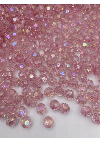 14MM Janjanlı Pembe Renk Petek Model Akrilik Boncuk, Takı Yapım Hobi Boncuğu (100GR,~80ADET) fırsatları