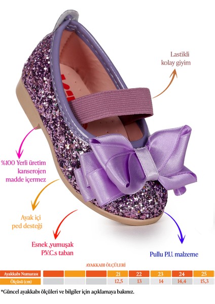 Panı Fiyonk Lastikli Kız Bebek Babet Ayakkabı fiyatları