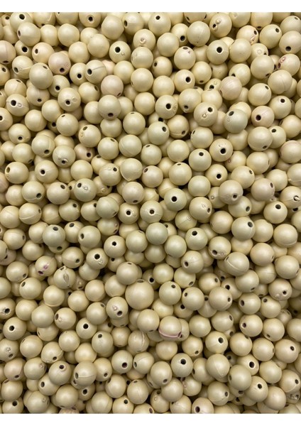 6mm Mat Metalik Krem Renk Boncuk, Çanta,takı Yapım Boncuğu (50GR ~450ADET) modelleri