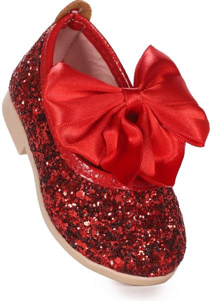 Tari Fiyonk Lastikli Kız Bebek Babet Ayakkabı